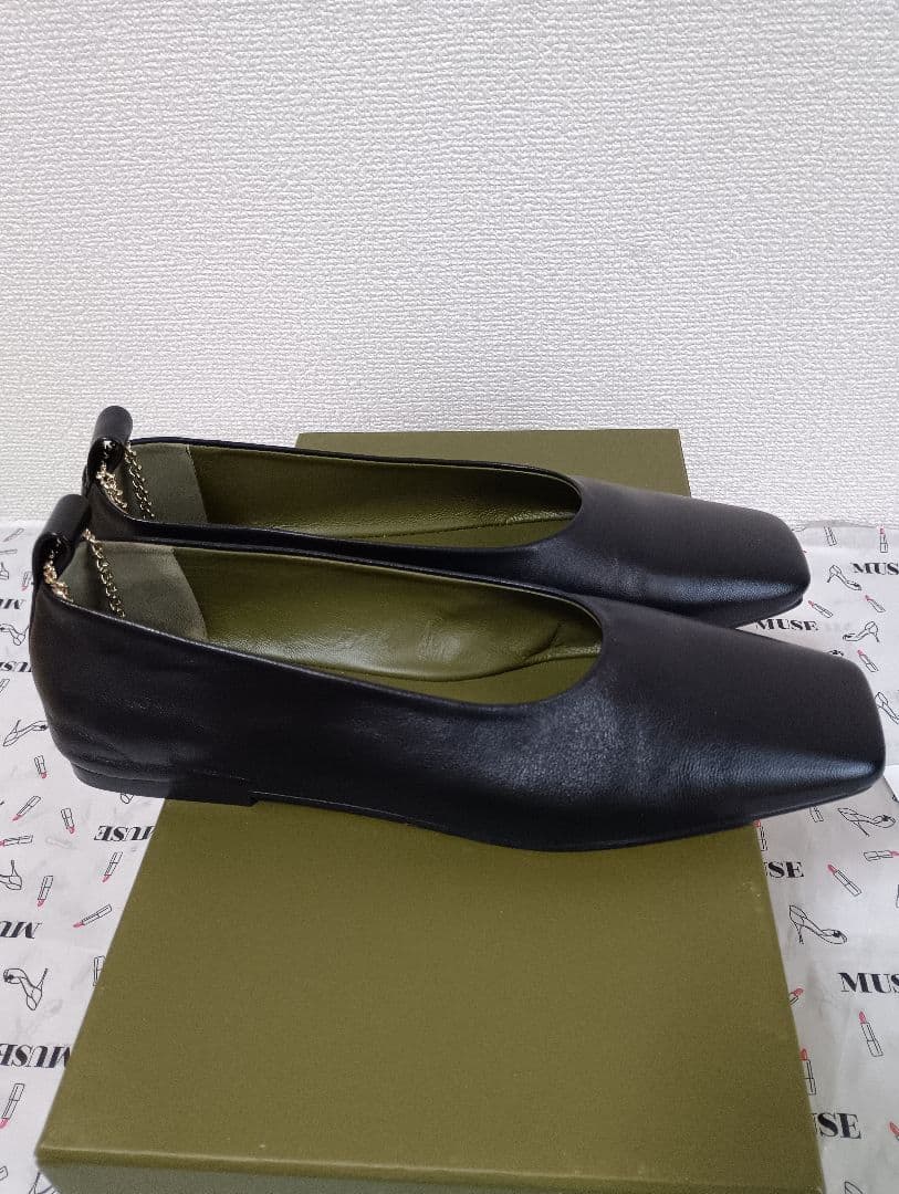 未使用MARIA LUCAマリア ルカAugusta Ballet Flat36