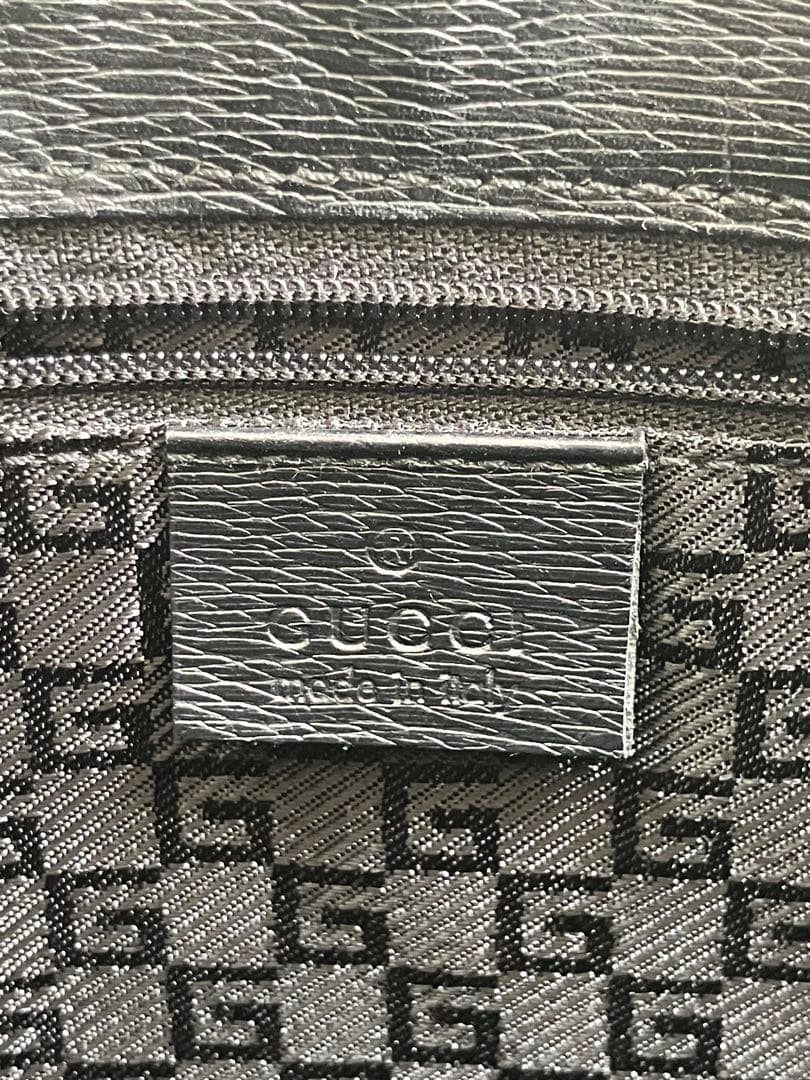 美品 GUCCI グッチ トートバッグ　ビジネスバッグ　ブラック