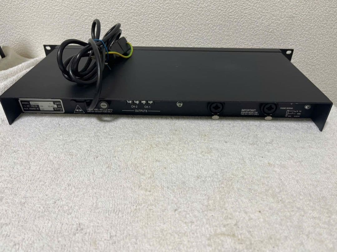 アンプ #016 AMCRON D-75A