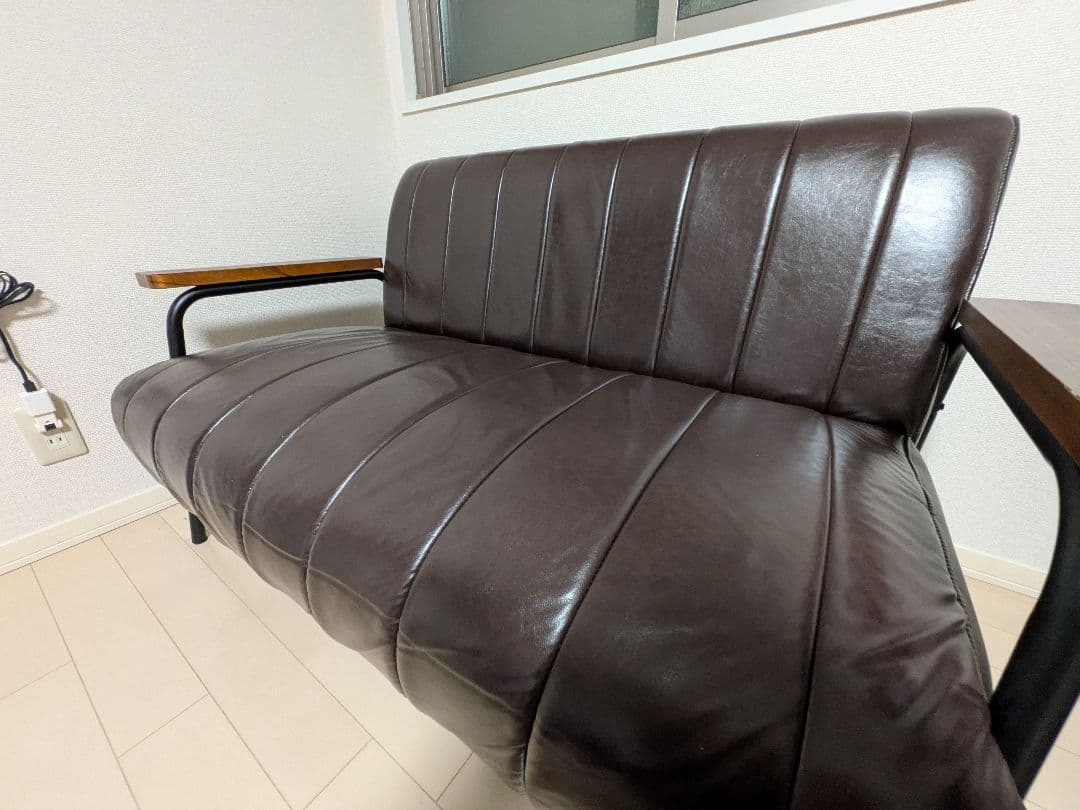 直取限定 ニトリ 2人掛けソファ（Nシールド ステイン）定価31,990円