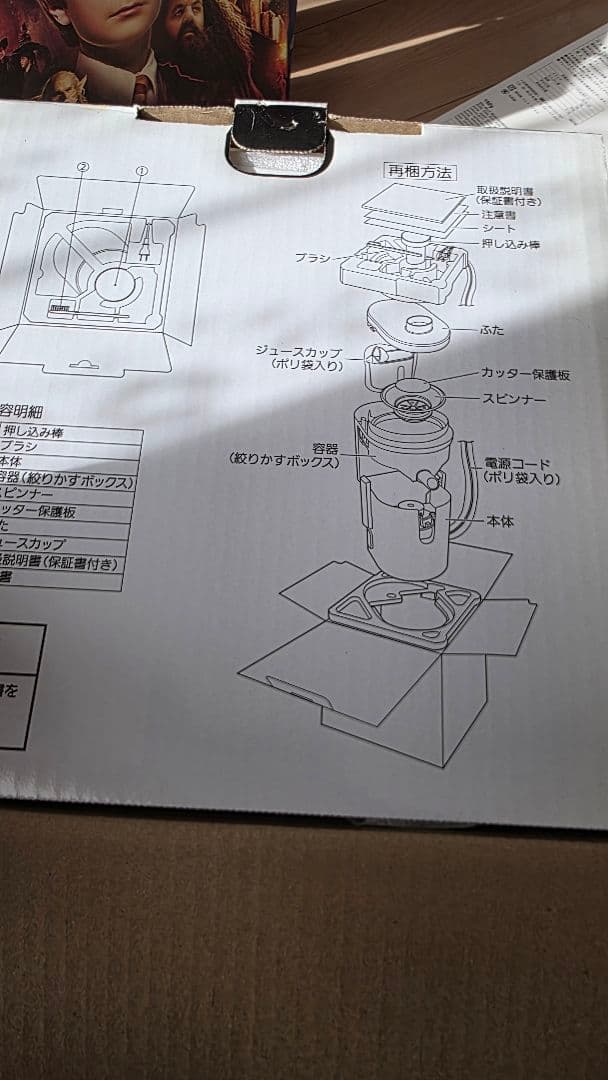 Panasonic MJ-H200-W ホワイト ジューサー