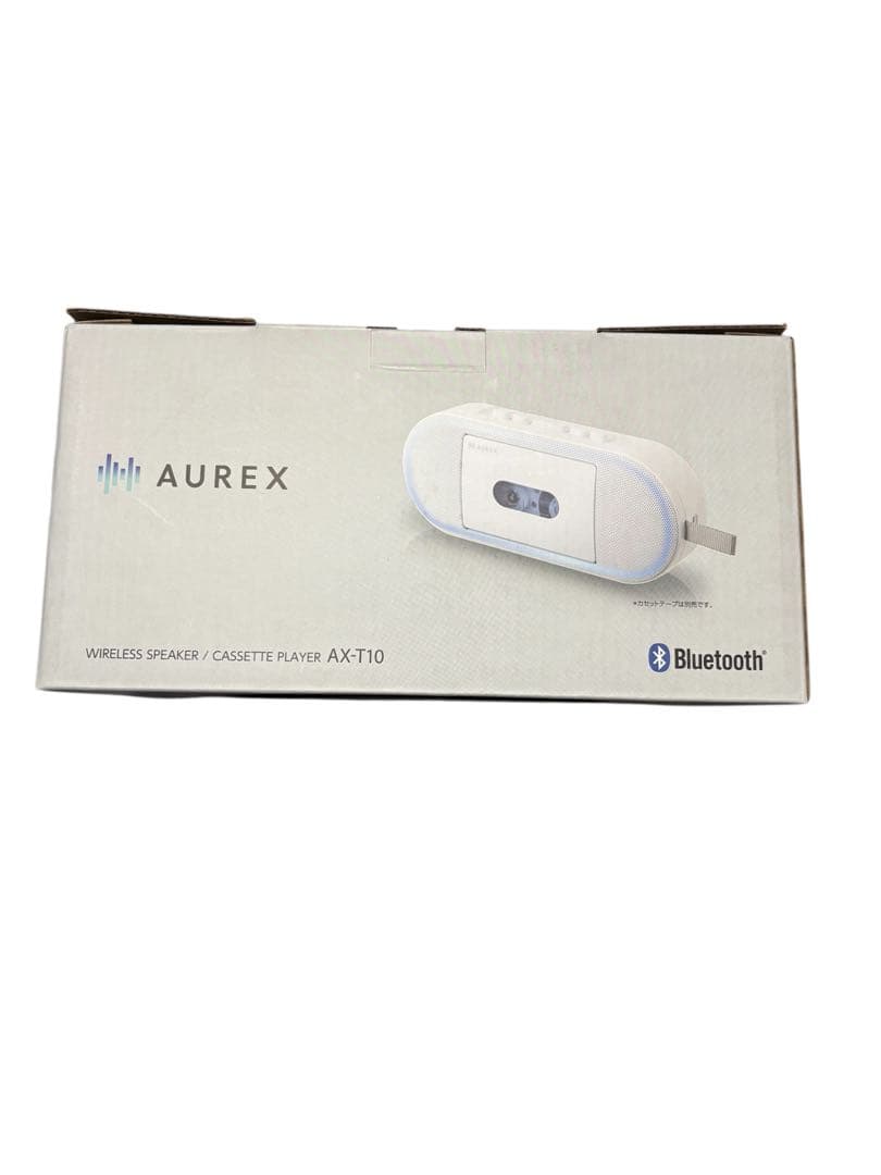 AUREX カセットプレイヤー AX-T10USB TypeーC対応 LEライト