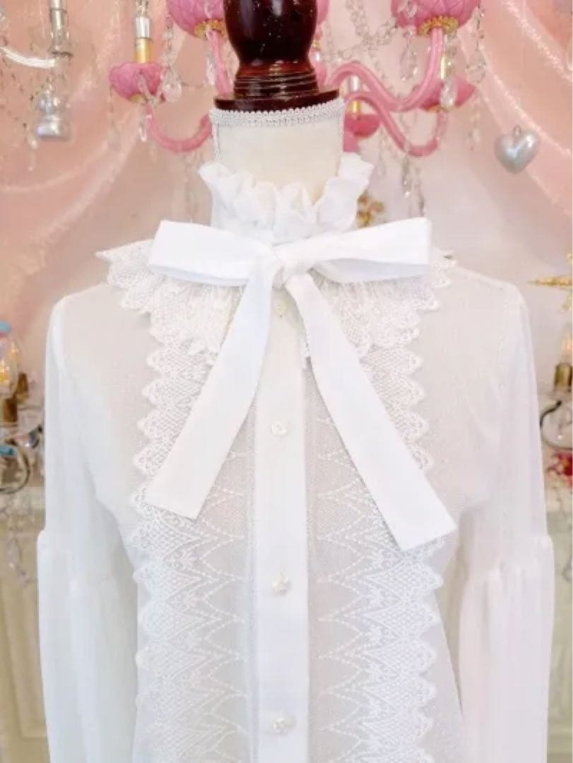 c*読様  Princess Alice ミカエルブラウス（ホワイト）