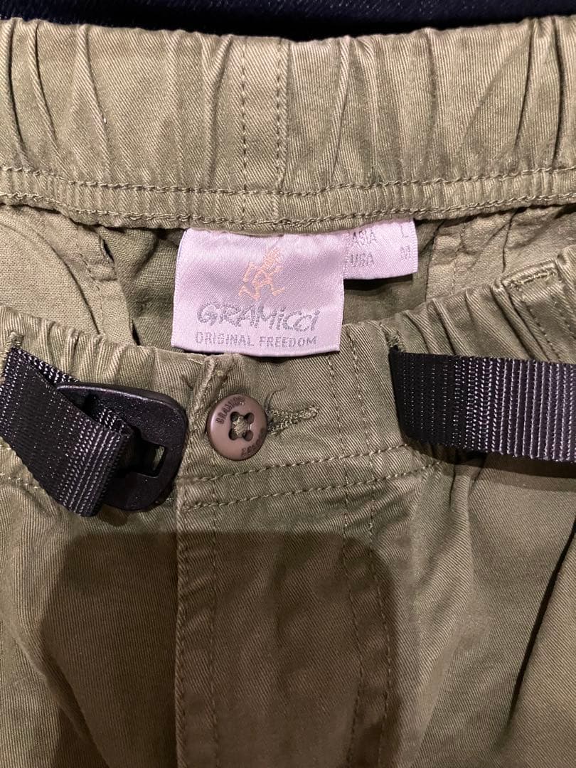 グラミチ　パンツ2本セット　オリーブ デニム