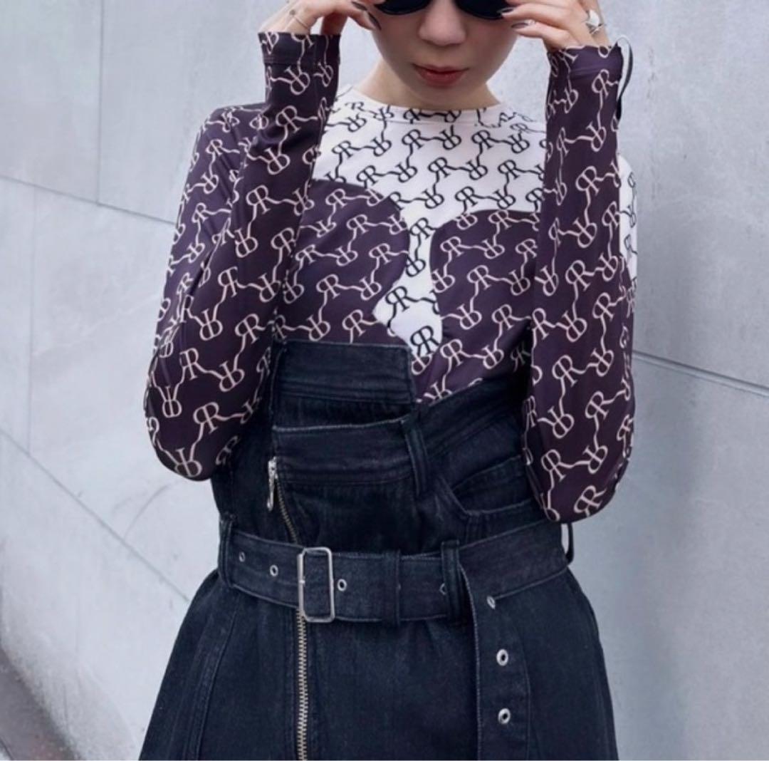 新品未使用rokh★スキントップスブラウン　希少