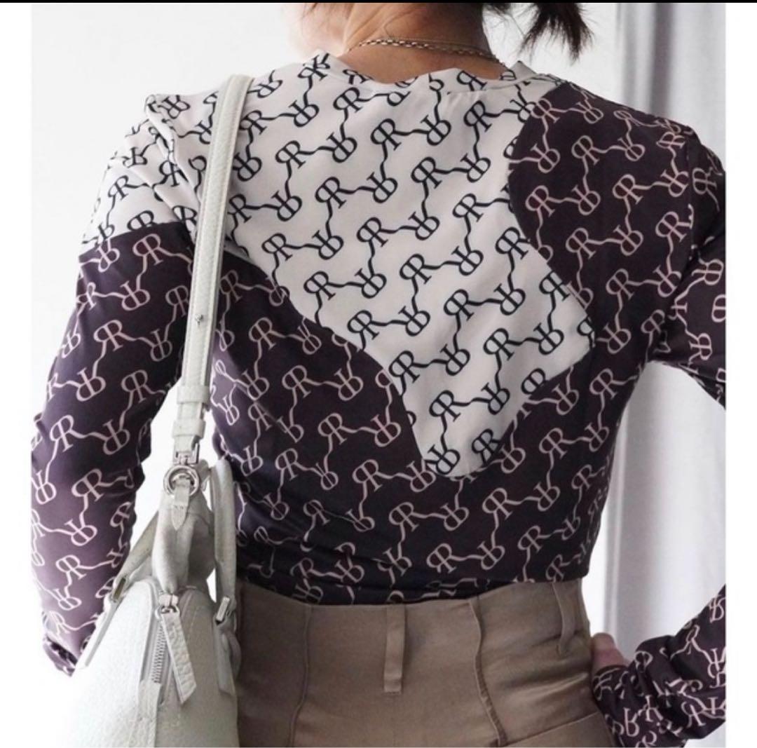 新品未使用rokh★スキントップスブラウン　希少