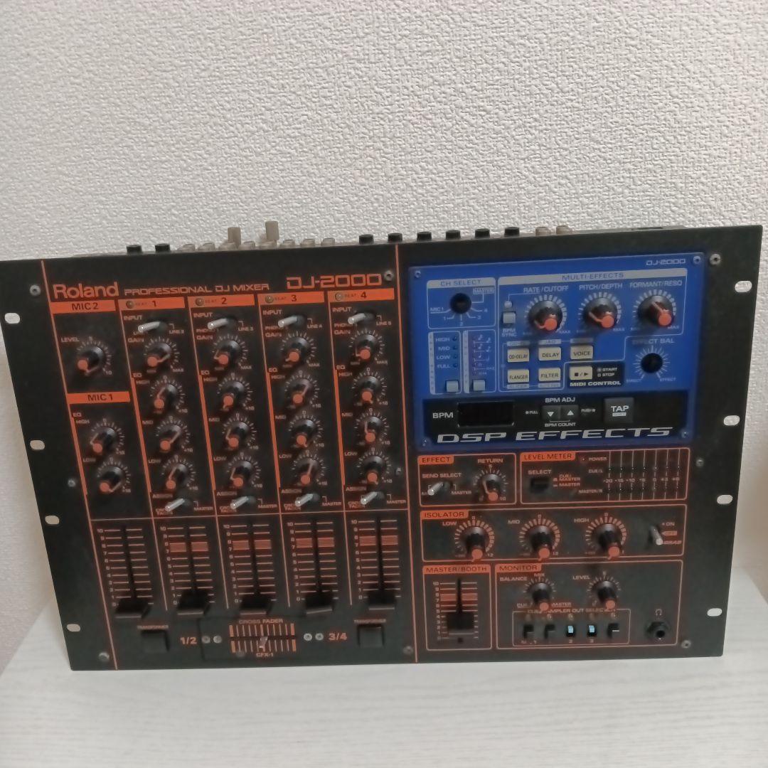 ROLAND DJ-2000 ミキサー 通電確認済 訳あり