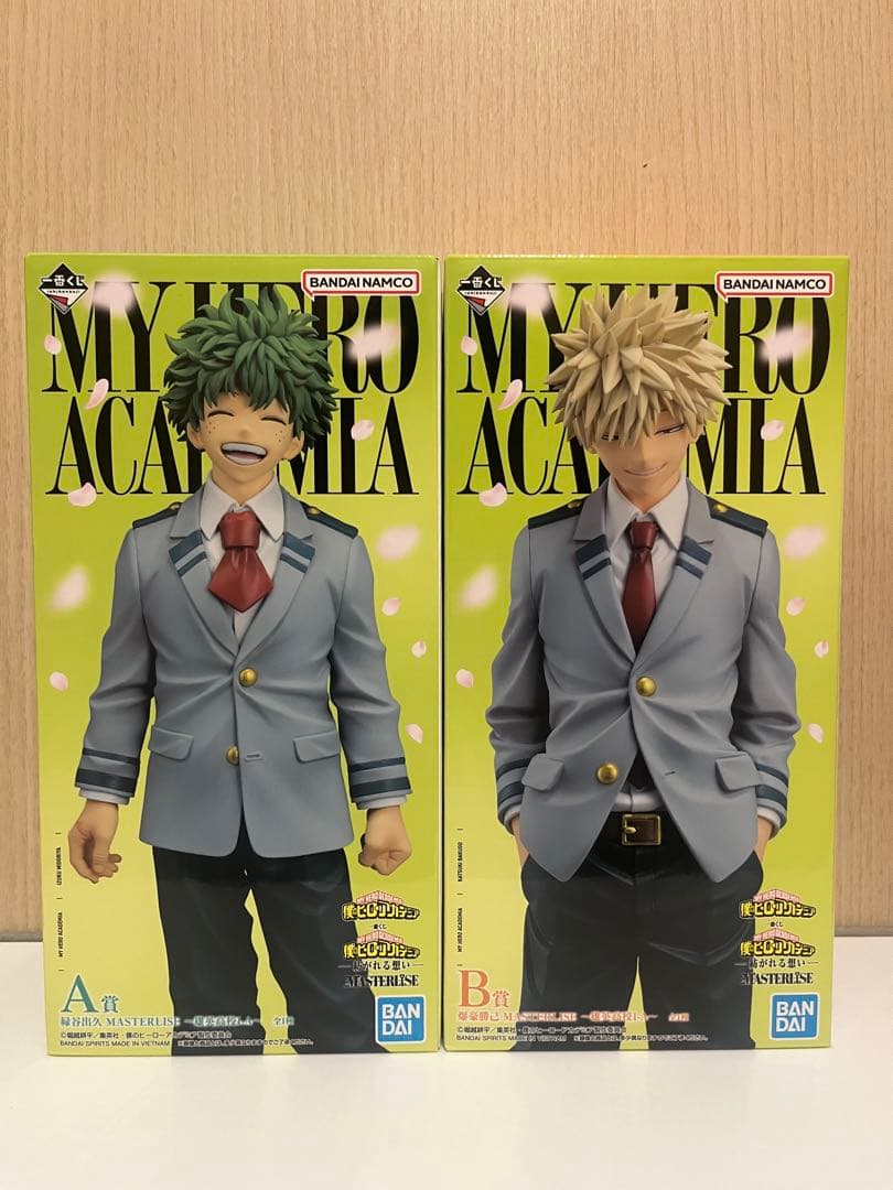 一番くじ 僕のヒーローアカデミア　A賞 B賞 紡がれる想い　2点セット