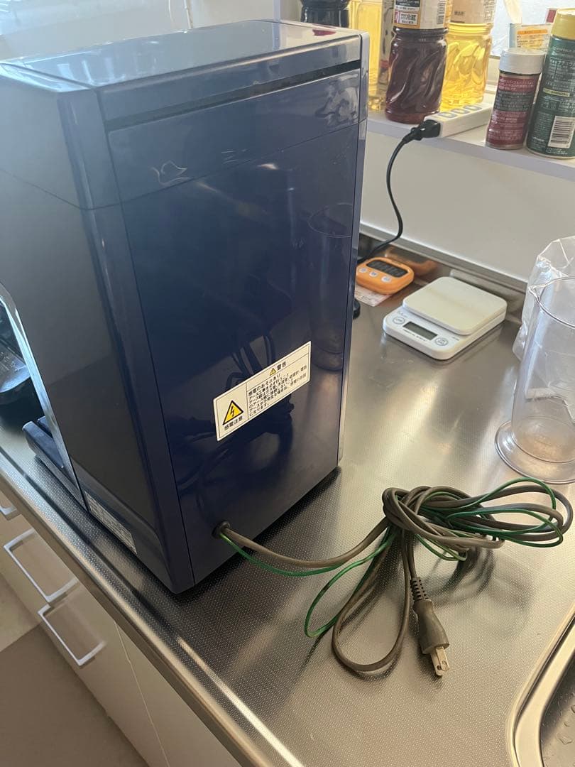 かき氷　氷削機　初雪キューブアイススライサー　HC-18C-1(B)