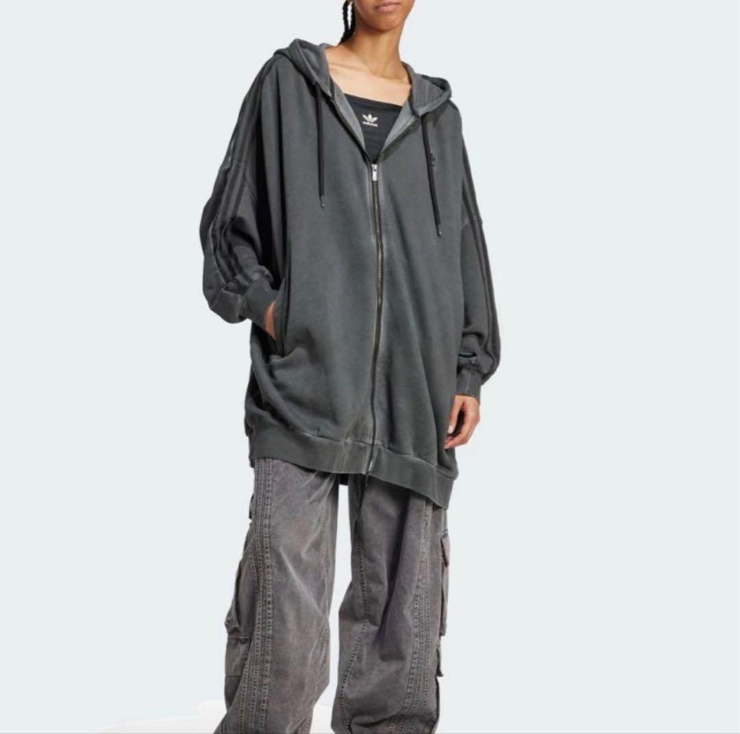 アディレニウム　アディダス　 フルジップパーカー XS