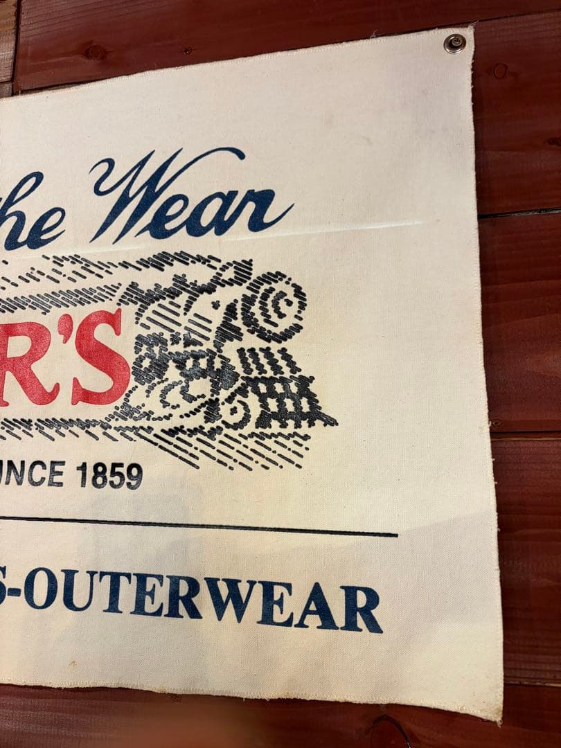 1970s〜90s CARTER'S カーターズ 列車タグ ヴィンテージバナー