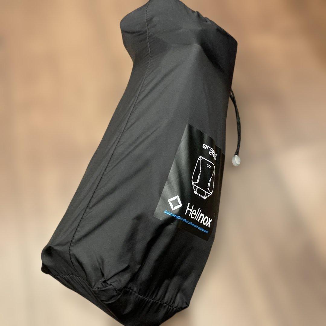 Helinox アウトドア グラウンドチェア 1822229 ブラック