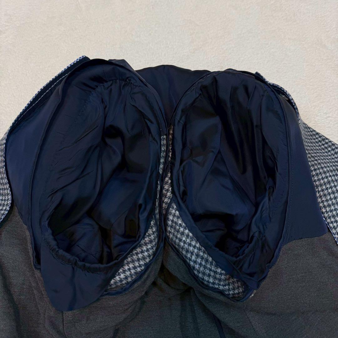 美品 XXL 2way paul stuart テーラードジャケット カシミヤ