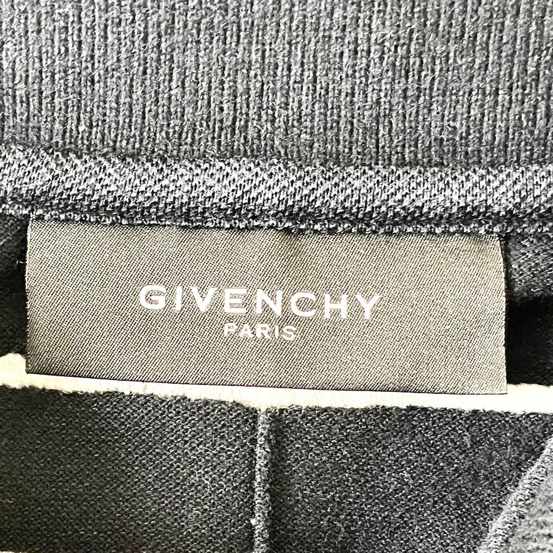 ジバンシー　GIVENCHY ポロシャツ　スター　星　　ブラック　黒　半袖