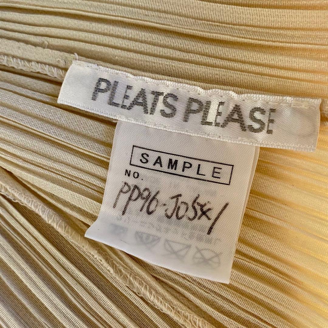 PLEATS PLEASE 一粒ボタン　テーラードジャケット　カーディガン