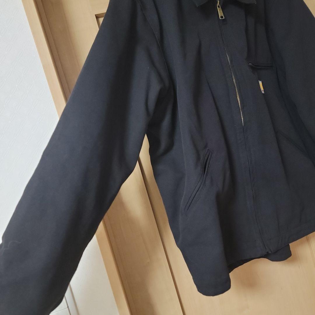 【美品】Carhartt　 デトロイドジャケット　ブラック ジャケット 　XL