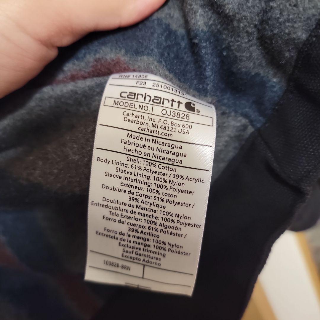 【美品】Carhartt　 デトロイドジャケット　ブラック ジャケット 　XL