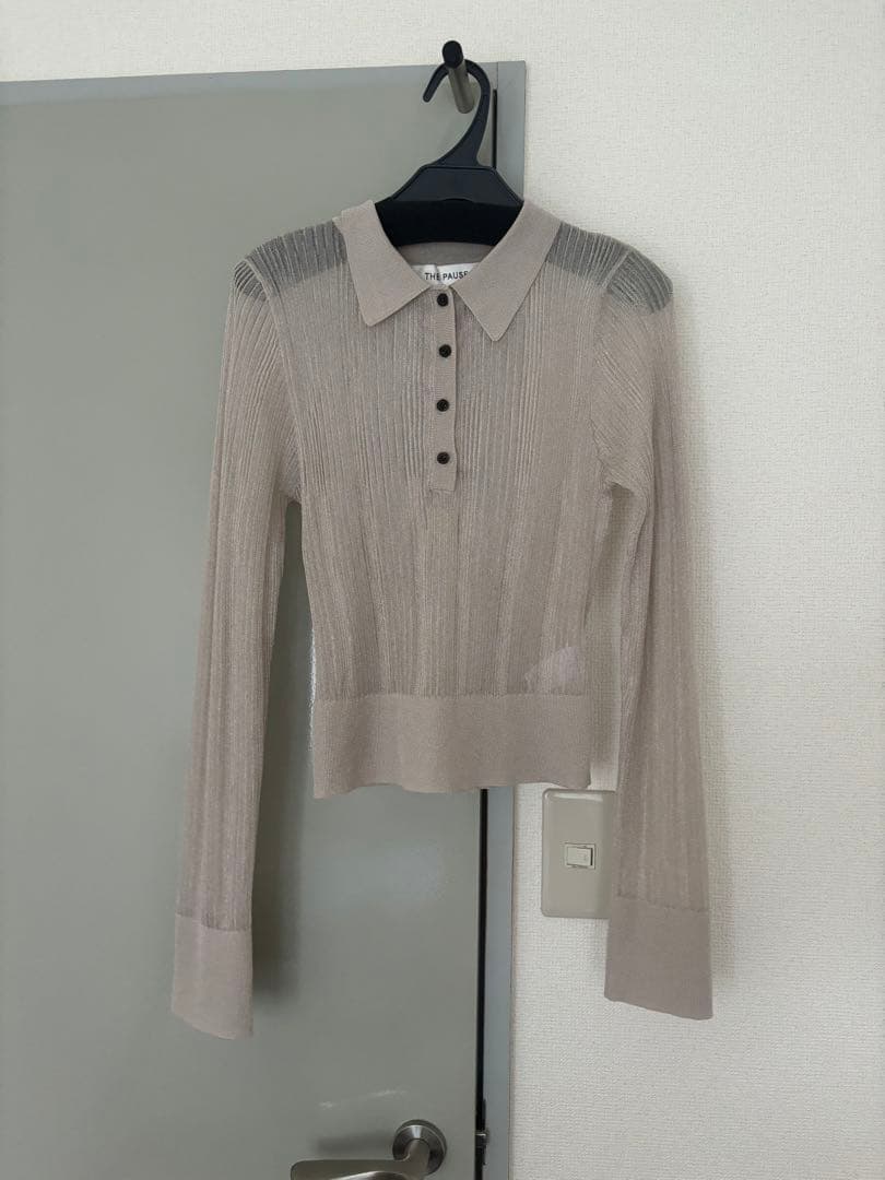 Whim Gazetteウィムガゼット【THE PAUSE】 シアーポロニット