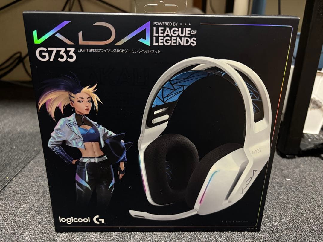 Logicool G733 K/DA コラボ ヘッドセット