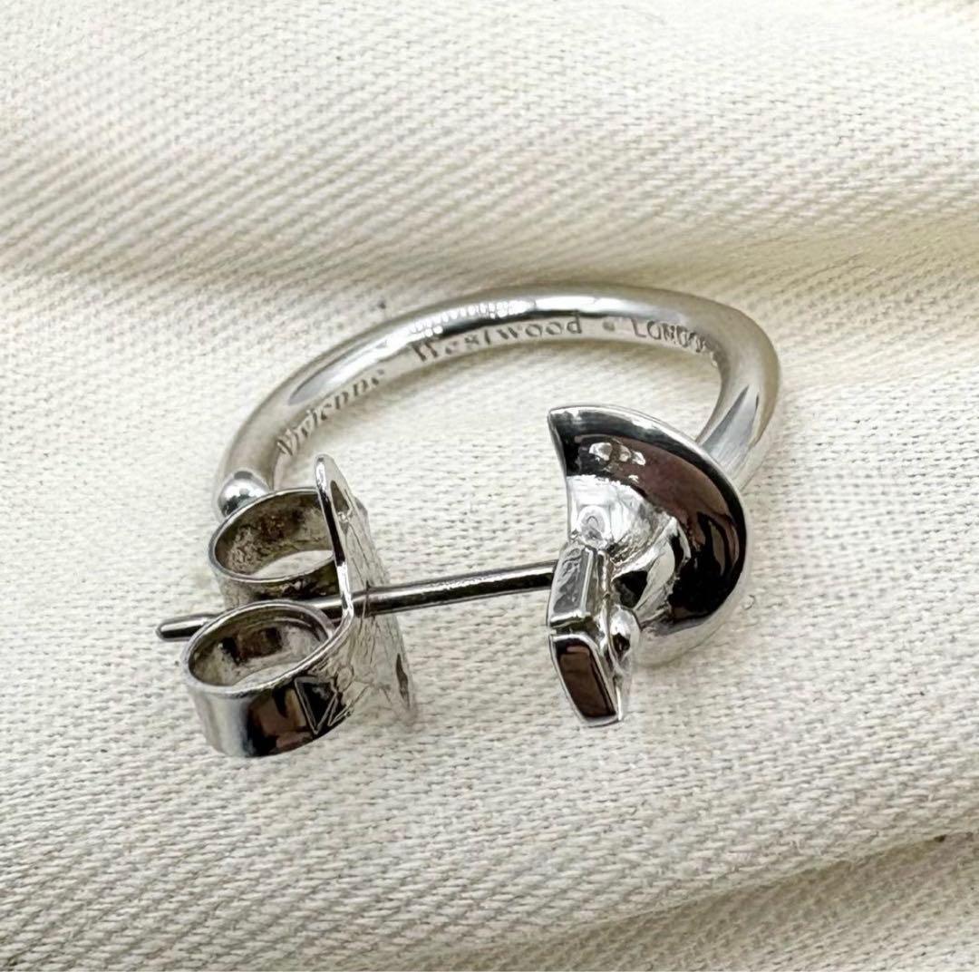 【美品☆】ヴィヴィアンウエストウッド シングルフープピアス オーブ VERA