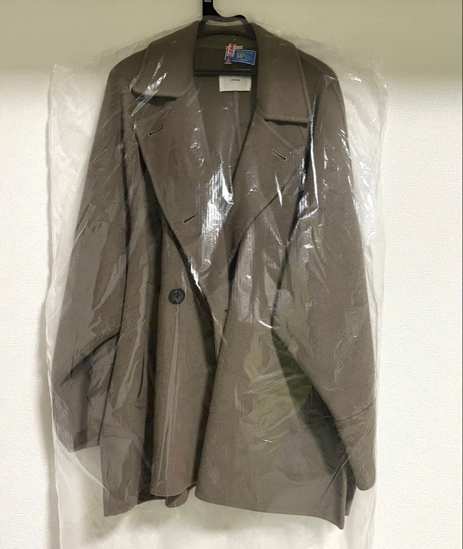 専用　IENA スーパー160ダブルフェイスショートコート　38