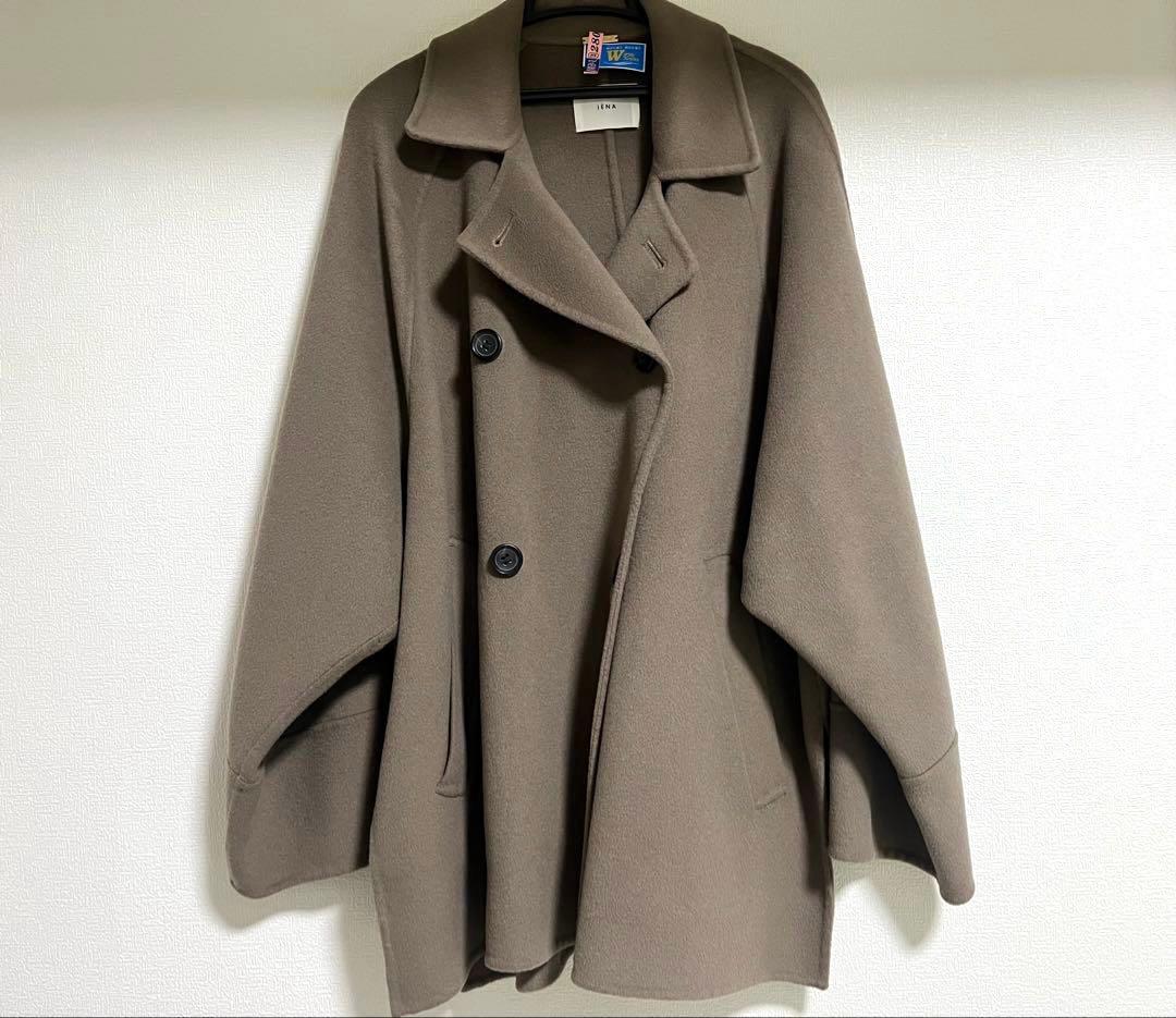 専用　IENA スーパー160ダブルフェイスショートコート　38