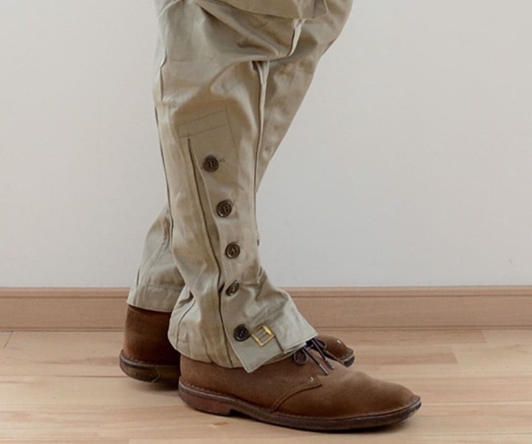 50s イタリア軍モーターサイクルパンツ vintage