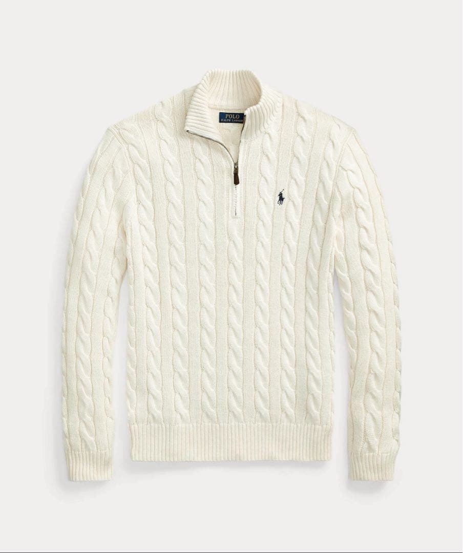 ポロ・ラルフ・ローレン ケーブルニット