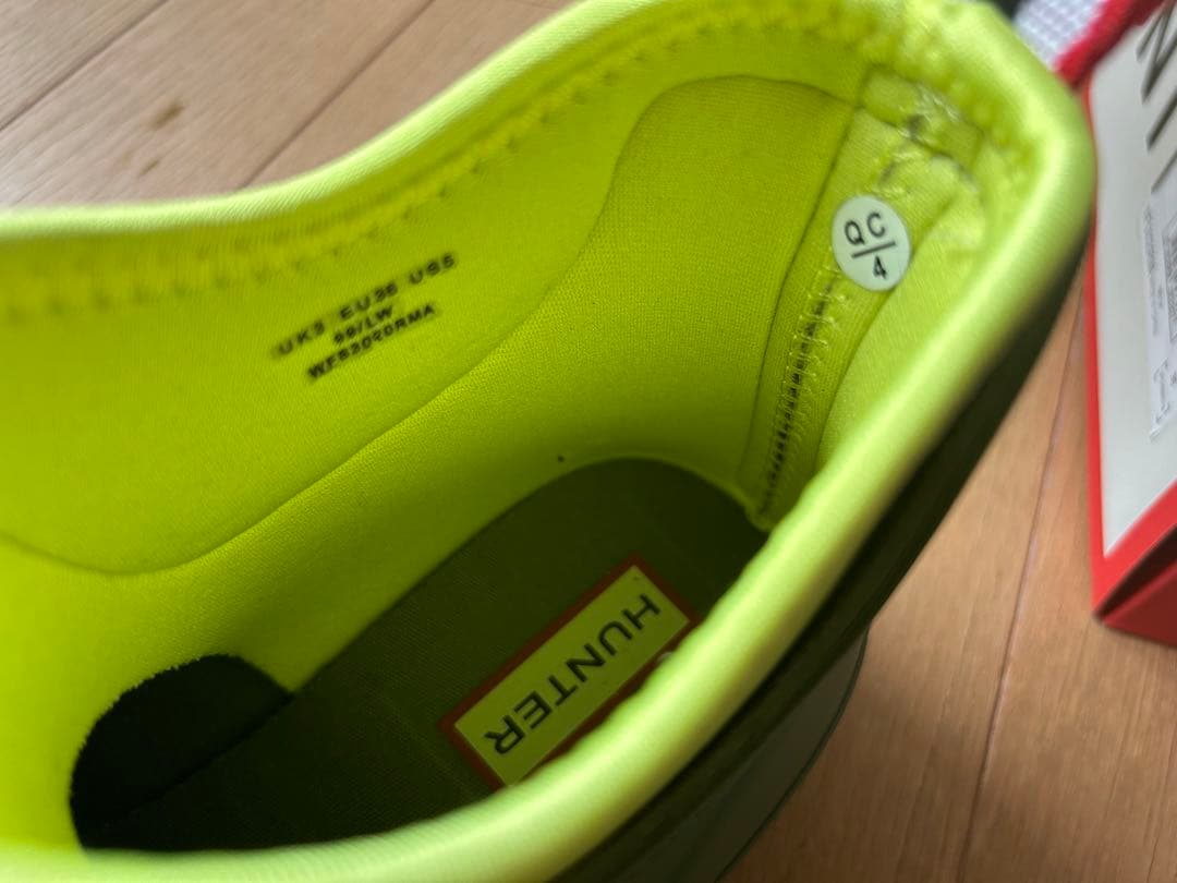 ハンター　レインブーツ　美品　EU36