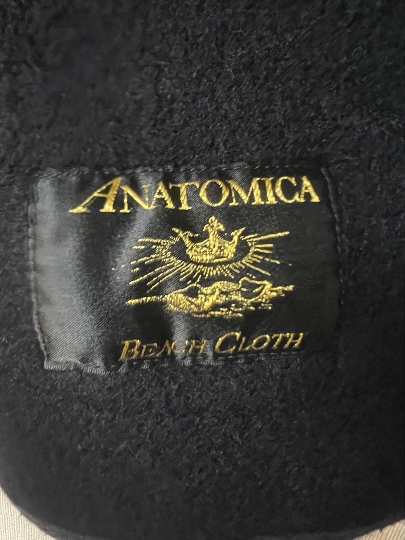 ANATOMICA ブラウンズビーチ ベスト ネイビー サイズ42