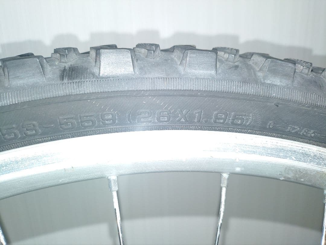 シャリバンさん専用ジャンク 現状渡し SCOTT 26インチ ホイール前後