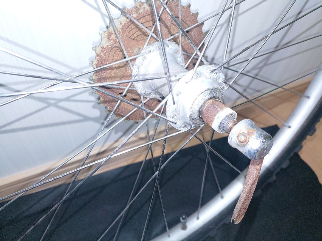 シャリバンさん専用ジャンク 現状渡し SCOTT 26インチ ホイール前後