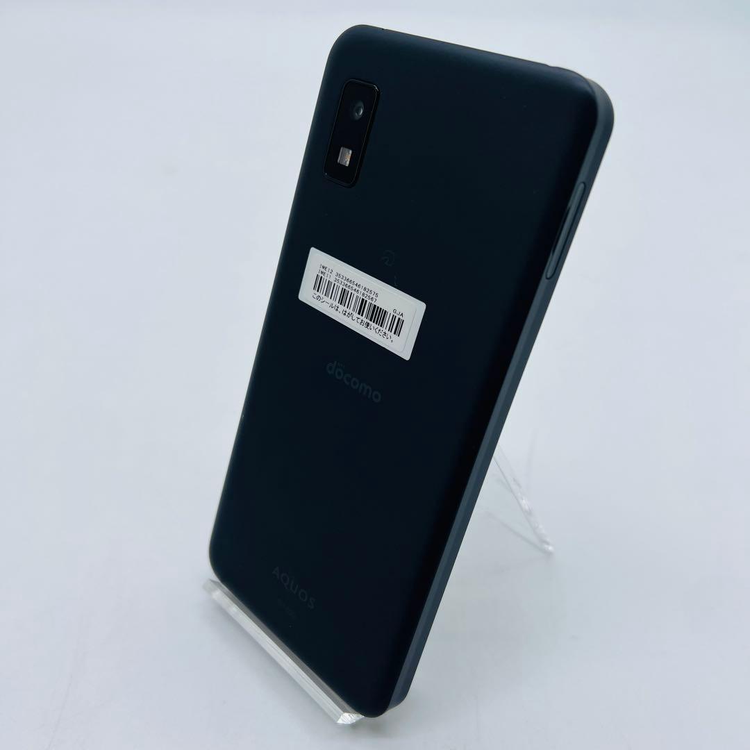 ★花猫★AQUOS wish3 ブラックスマートフォン本体　利用制限⚪︎