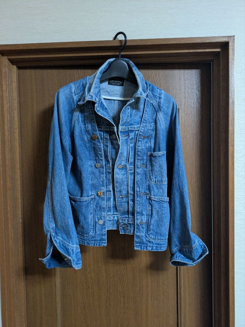 MARET マレ　ライトオンスデニムドッキングジャケット