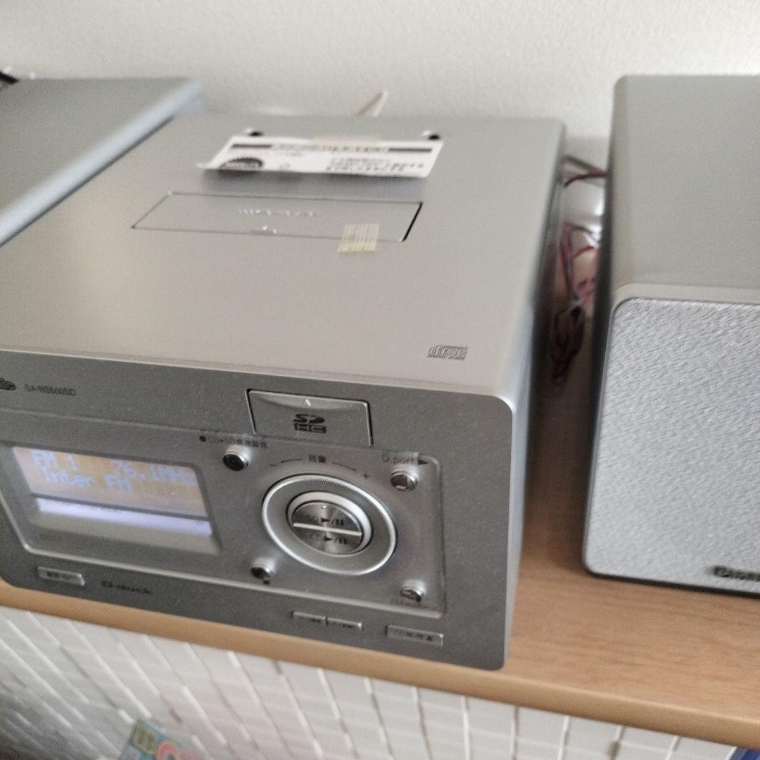 Panasonic SC-NS550SD　15W＋15W ミニコンポ