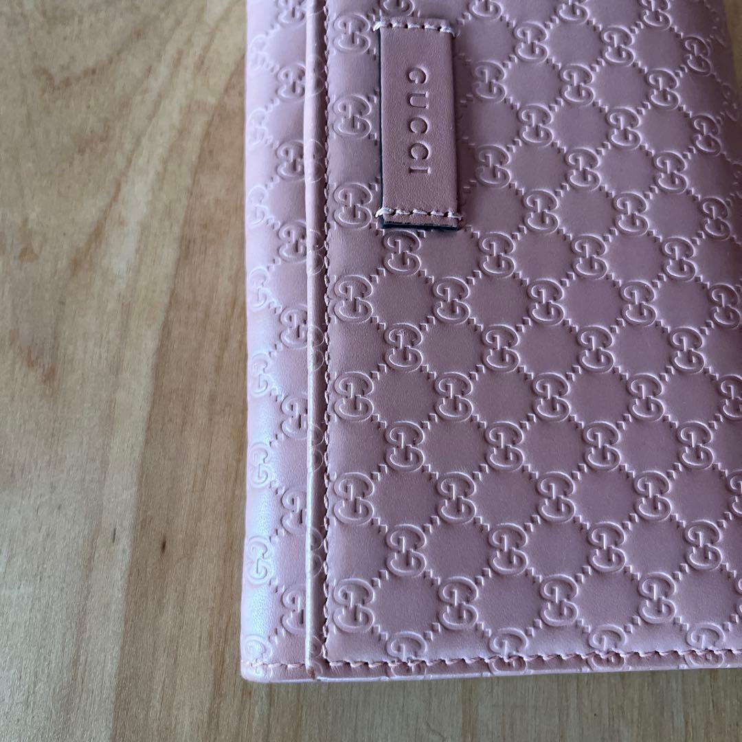 GUCCI長財布　ピンク　箱保存袋付き