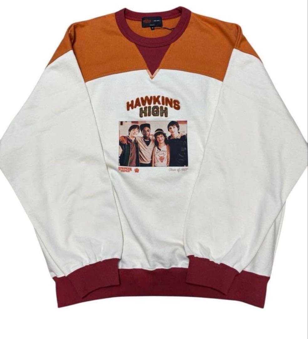 【ストレンジャーシングス】コラボ　スウェット・トレーナー　Mサイズ