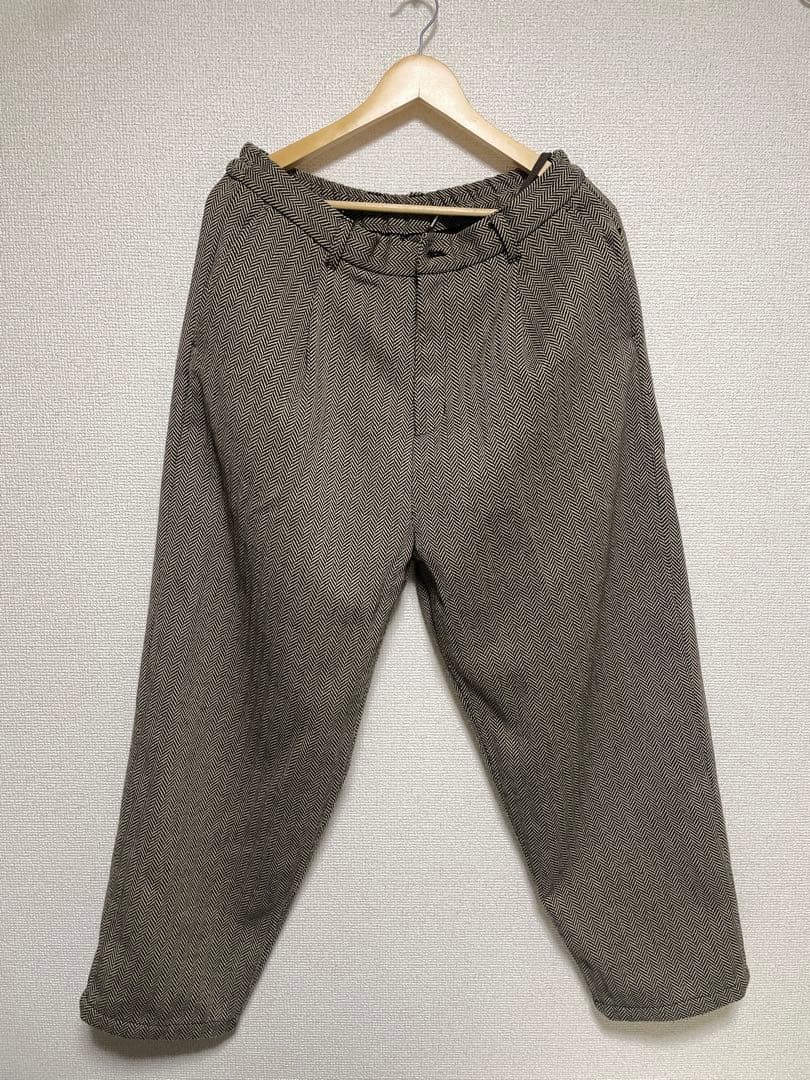 FREAK'S STORE ビッグシルエット ヘリンボーン セットアップ