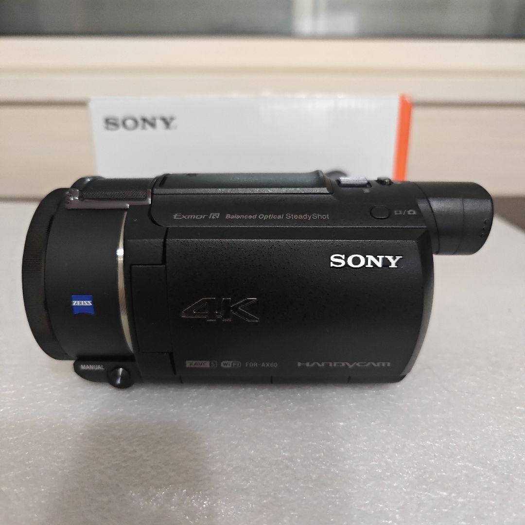 SONY 4K HANDYCAM FDR-AX60 30倍ズーム 本体
