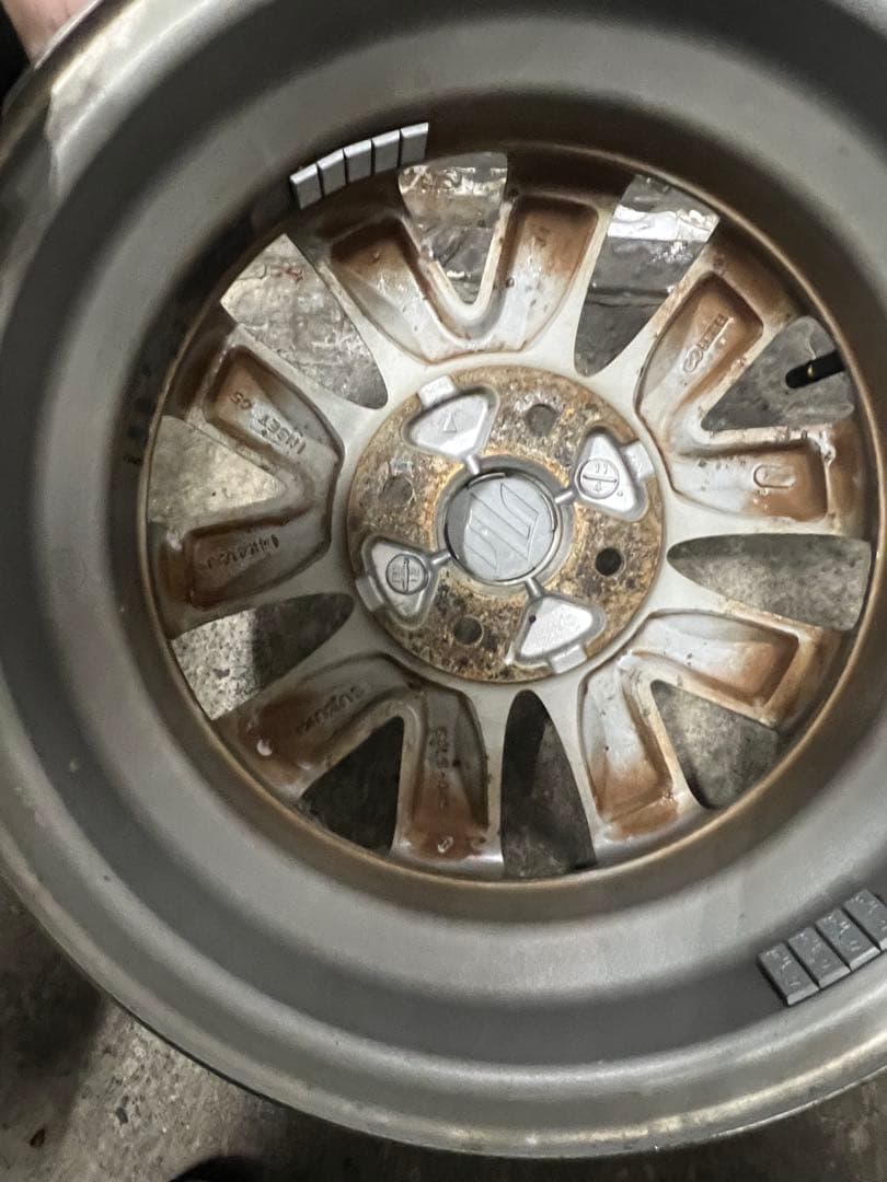 ENKEI製・スズキSUZUKI純正アルミホイール4本セット