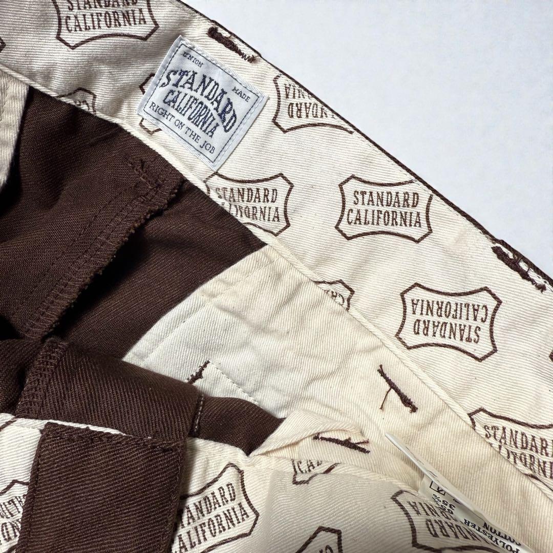 未使用　スタンダードカリフォルニア　SD T/C Work Pants 30