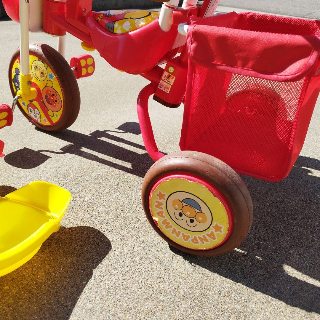 アンパンマン 三輪車 　サンシェード付