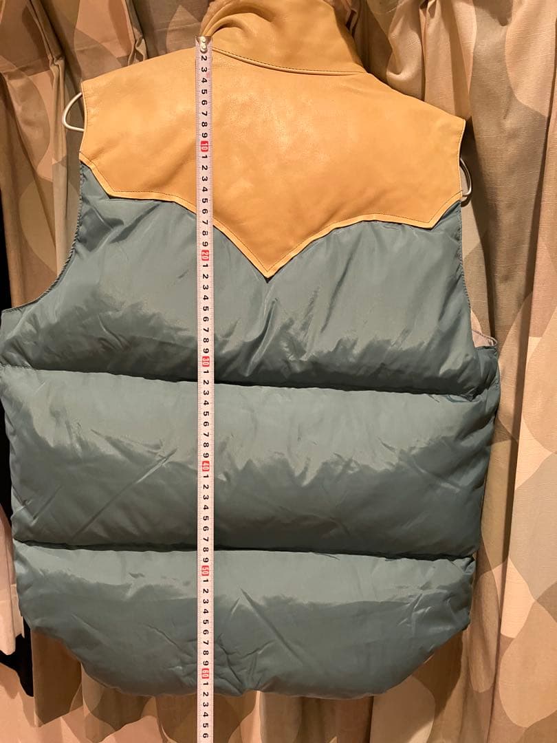 Christy Vest ダウンベスト 38サイズ　メンズ　美品　希少