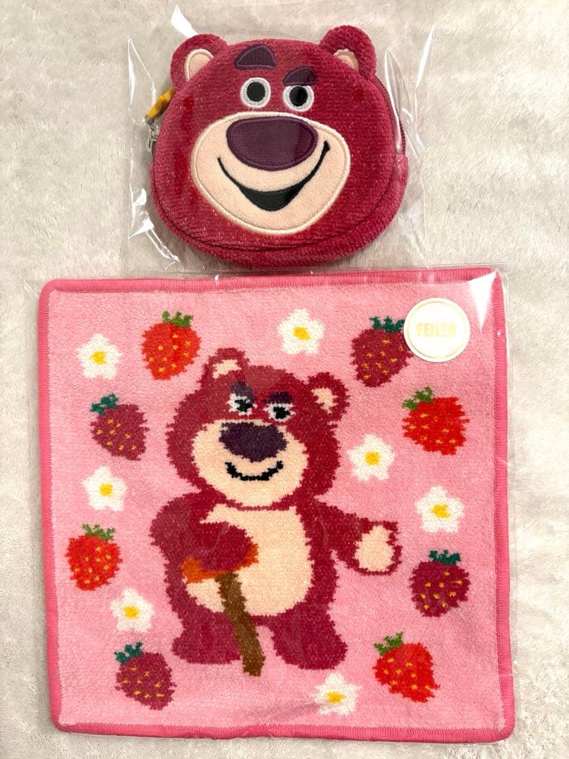 ♡本日限定価格♡フェイラー　トイストーリー　ロッツォ　ポーチ　ハンカチ　くま