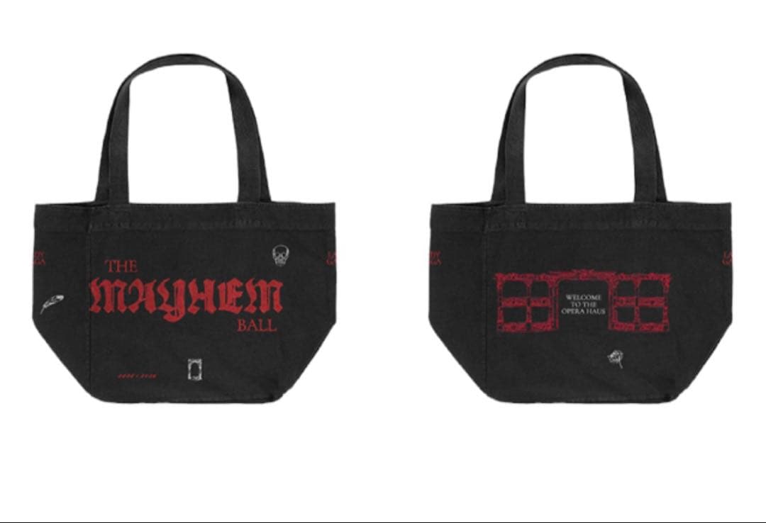 LadyGaga レディーガガ MAYHEM オペラハウス トートバッグ黒