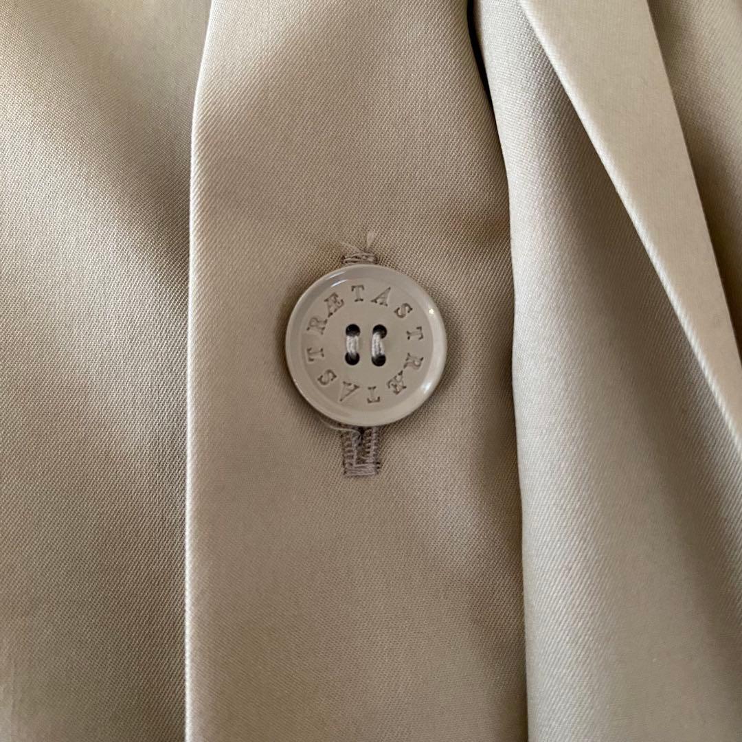 【未使用タグ付き】ASTRAET アストラット フライフロント シャツ 長袖