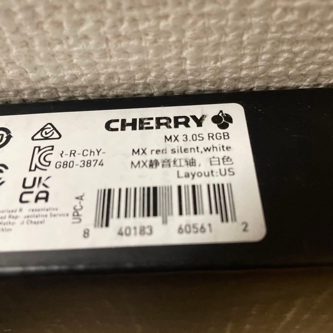 キーボード cherry MX 3.0s RGB keyboard