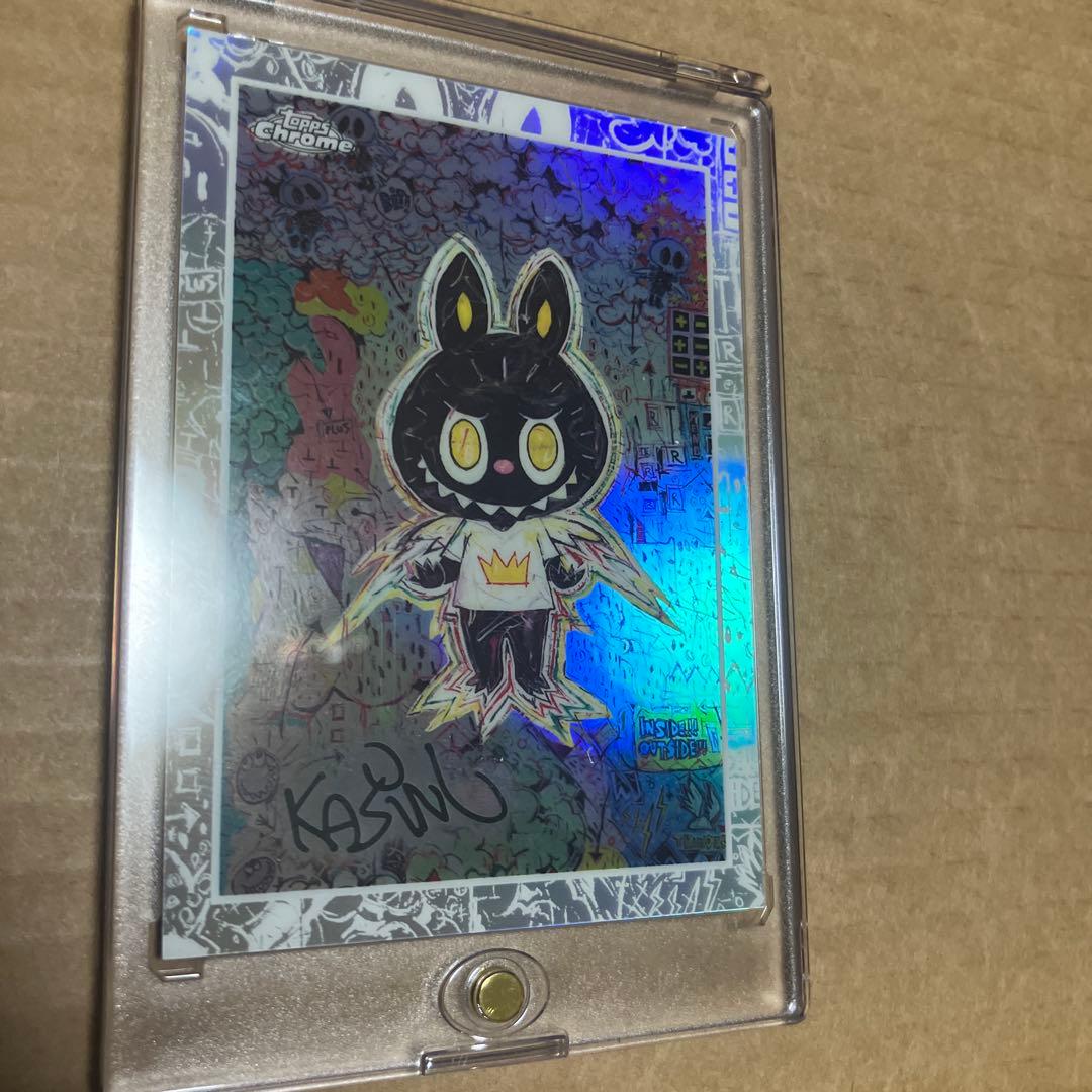 topps ラブブ　サイン　labubu