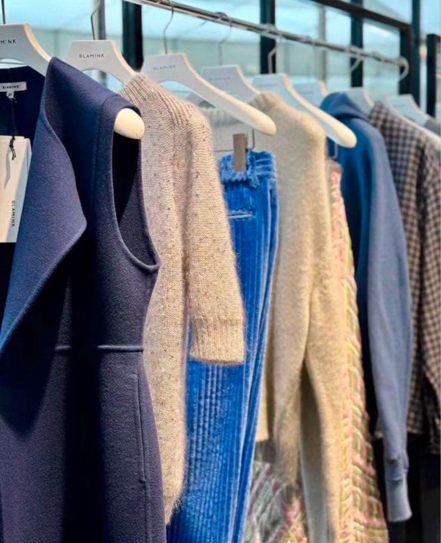 BLAMINK ブラミンク　コーデュロイパンツ　ブルー36