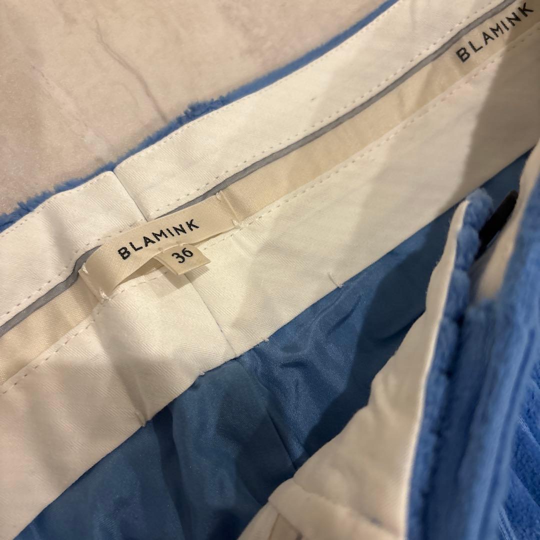 BLAMINK ブラミンク　コーデュロイパンツ　ブルー36